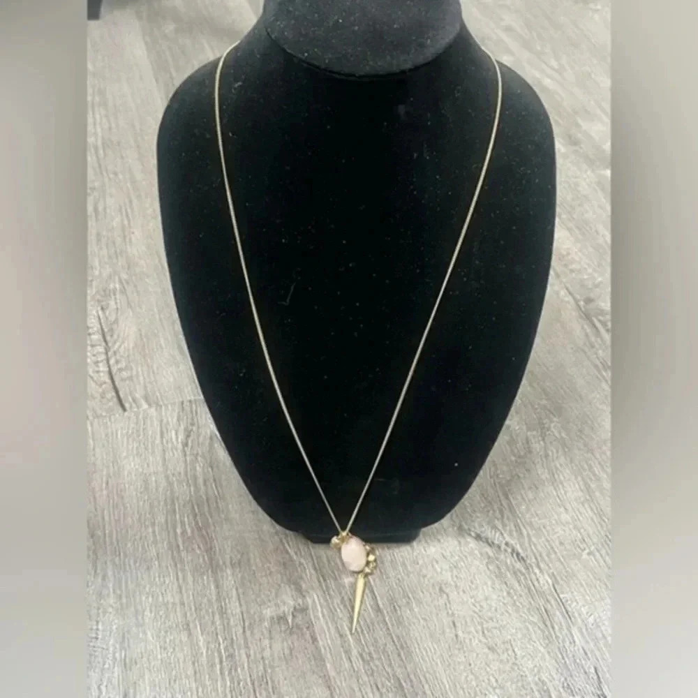 Cookie Lee Gold Tone Long Necklace